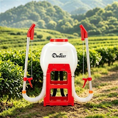 Two Pipe Knapsack Fertilizer Applicator